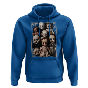 Creepy Dolls Horror Halloween Hoodie TS09 Royal Blue Print Your Wear
