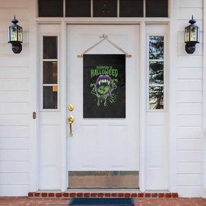 Funny Halloween Garden Flag Everyday Is Halloweed Vampire Weed Cannabis Smoking TS09 Print Your Wear