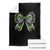 Coquette Halloween Throw Blanket Spooky Bow Skull TS09 Black Print Your Wear