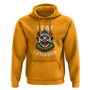 Halloween Clown Hoodie I Eat Children Spooky Mask TS09 Gold Print Your Wear