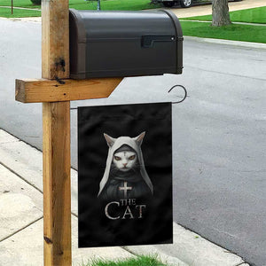 Halloween Cat Garden Flag The Cat Nun Spooky TS09 Print Your Wear