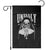 Unholy Nun Garden Flag Skeleton Dirty Nun Creepy Halloween TS09 Black Print Your Wear