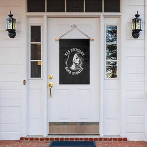 Unholy Nun Garden Flag Bad Decisions Good Stories Dirty Nun Smoking TS09 Print Your Wear
