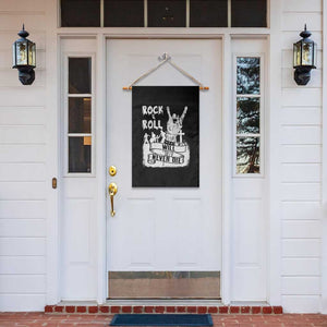 Halloween Rock N Roll Garden Flag Will Never Die Zombie TS09 Print Your Wear