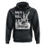 Halloween Rock N Roll Hoodie Will Never Die Zombie TS09 Black Print Your Wear