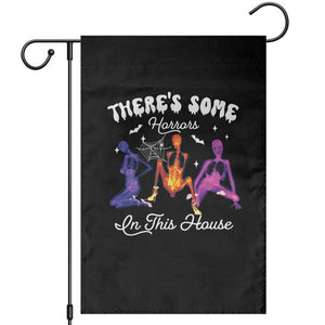 Funny Halloween Garden Flag There're some Horrors In This House TS09 Black Print Your Wear