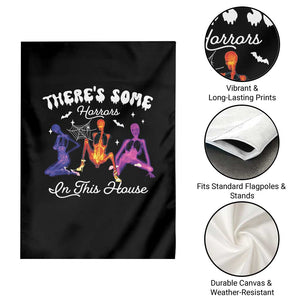 Funny Halloween Garden Flag There're some Horrors In This House TS09 Print Your Wear
