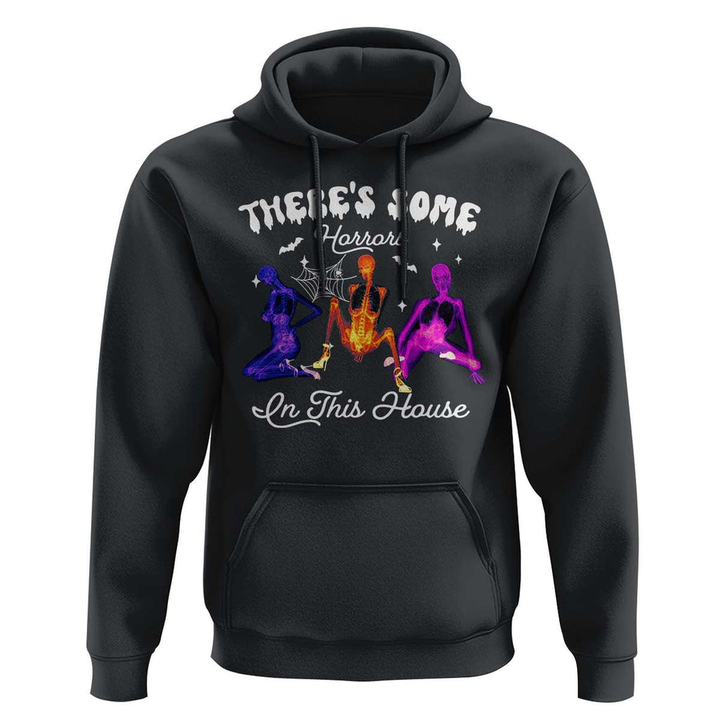 Funny Halloween Hoodie There're some Horrors In This House TS09 Black Print Your Wear