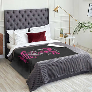 Real Girls Go Ghost Hunting Throw Blanket Paranormal Investigator Spooky Halloween TS09 Print Your Wear
