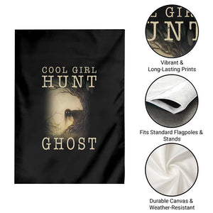 Cool Girls Hunt Ghost Garden Flag Paranormal Investigator Creepy Halloween TS09 Print Your Wear