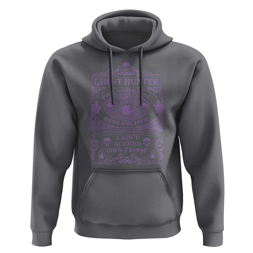 Ghost Hunting Hoodie Halloween Paranormal Researcher TS09 Charcoal Print Your Wear