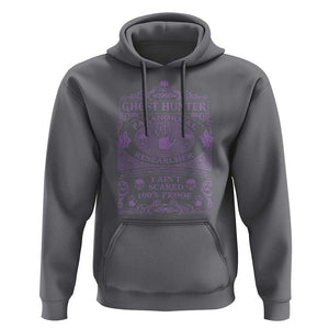 Ghost Hunting Hoodie Halloween Paranormal Researcher TS09 Charcoal Print Your Wear