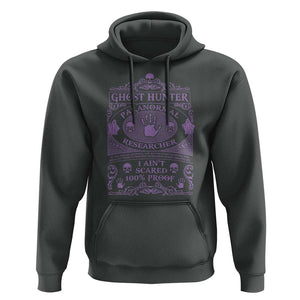 Ghost Hunting Hoodie Halloween Paranormal Researcher TS09 Dark Heather Print Your Wear