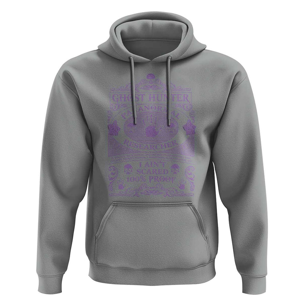 Ghost Hunting Hoodie Halloween Paranormal Researcher TS09 Sport Gray Print Your Wear