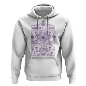 Ghost Hunting Hoodie Halloween Paranormal Researcher TS09 White Print Your Wear