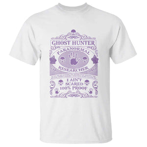 Ghost Hunting T Shirt Halloween Paranormal Researcher TS09 White Print Your Wear