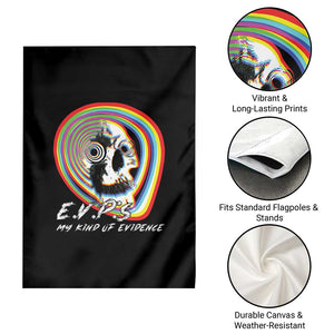 Ghost Hunting Garden Flag EVP My Kind Of Evidence TS09 Print Your Wear