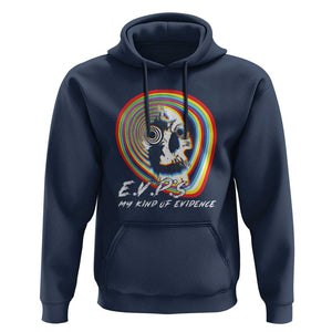 Ghost Hunting Hoodie EVP My Kind Of Evidence TS09 Navy Print Your Wear
