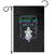 Funny Halloween Ghost Hunter Garden Flag It's Right Behind Me Isn't It TS09 Black Print Your Wear