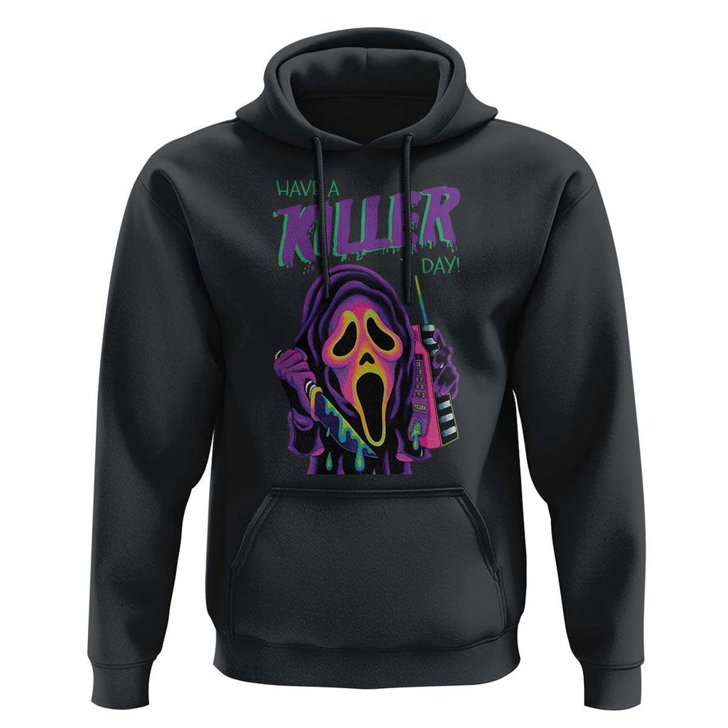 Funny Halloween Hoodie Have A Killer Day TS09 Black Print Your Wear