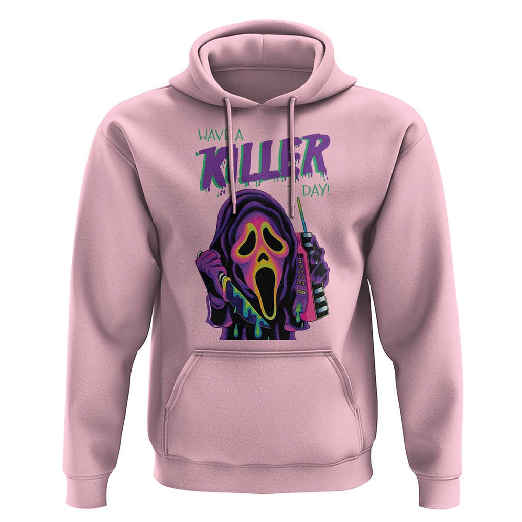 Funny Halloween Hoodie Have A Killer Day TS09 Light Pink Print Your Wear