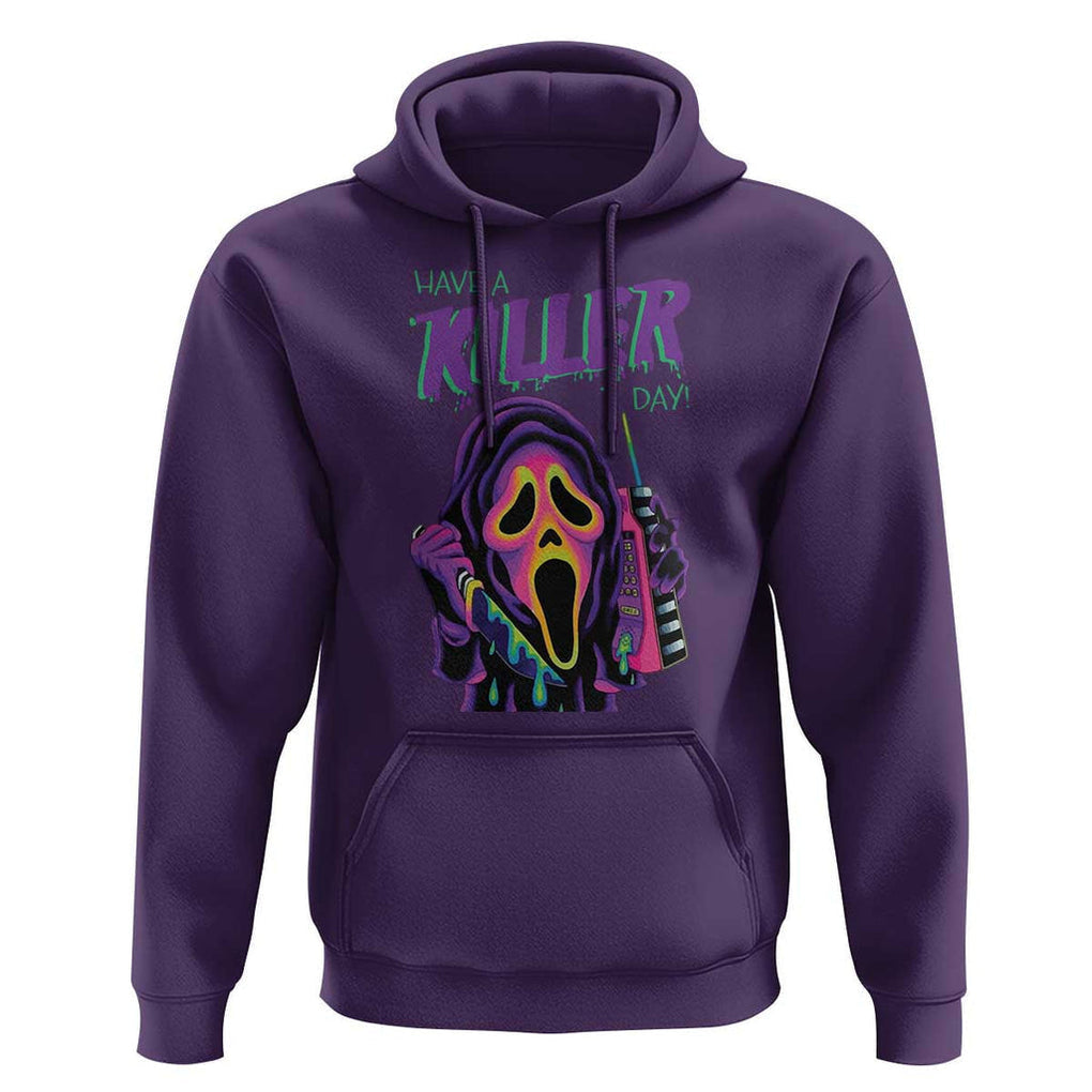 Funny Halloween Hoodie Have A Killer Day TS09 Purple Print Your Wear