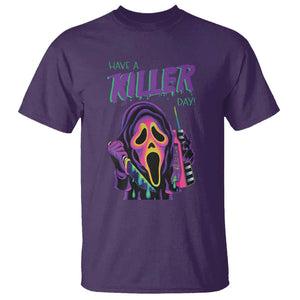 Funny Halloween T Shirt Have A Killer Day TS09 Purple Print Your Wear