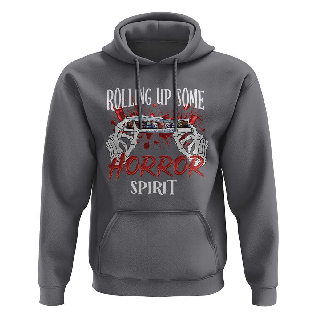 Funny Halloween Hoodie Rolling Up Some Horror Spirit TS09 Charcoal Print Your Wear