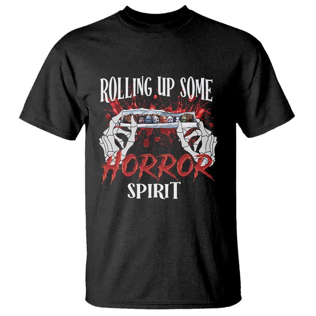Funny Halloween T Shirt Rolling Up Some Horror Spirit TS09 Black Print Your Wear