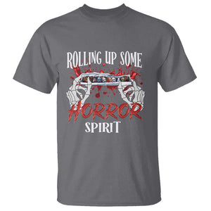 Funny Halloween T Shirt Rolling Up Some Horror Spirit TS09 Charcoal Print Your Wear