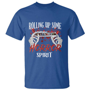 Funny Halloween T Shirt Rolling Up Some Horror Spirit TS09 Royal Blue Print Your Wear