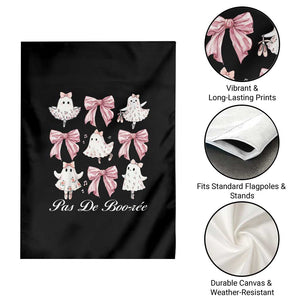 Coquette Halloween Garden Flag Pas De Boo-rée Ghost Ballerina TS09 Print Your Wear