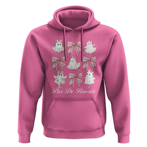 Coquette Halloween Hoodie Pas De Boo-re Ghost Ballerina TS09 Azalea Print Your Wear