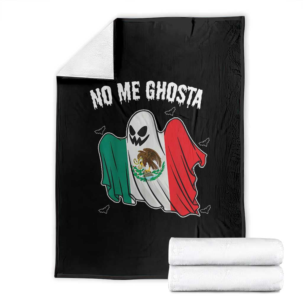 Mexico Halloween Throw Blanket No Me Ghosta Mexican Ghost TS09 Black Print Your Wear