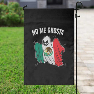 Mexico Halloween Garden Flag No Me Ghosta Mexican Ghost TS09 Print Your Wear