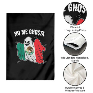 Mexico Halloween Garden Flag No Me Ghosta Mexican Ghost TS09 Print Your Wear