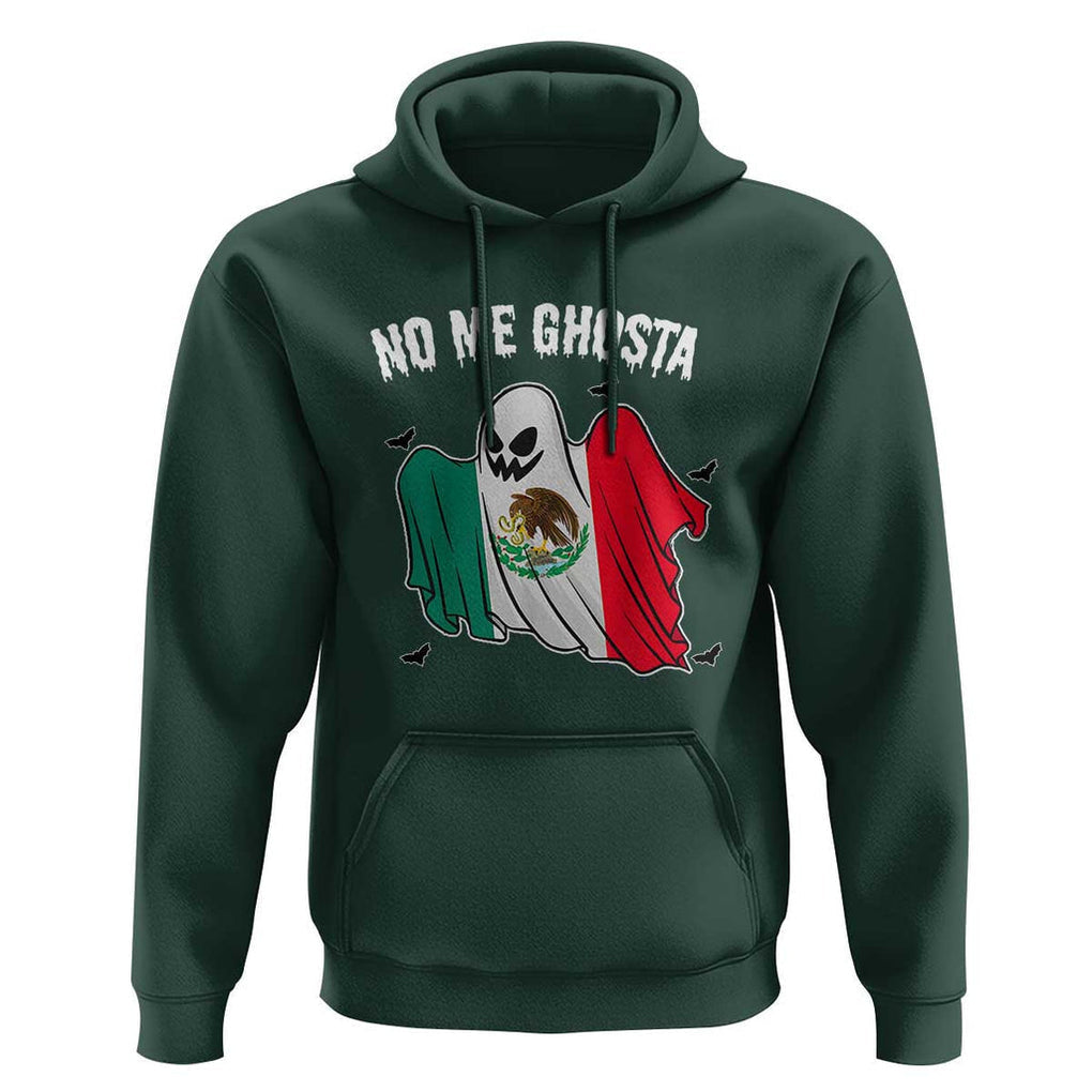 Mexico Halloween Hoodie No Me Ghosta Mexican Ghost TS09 Dark Forest Green Print Your Wear
