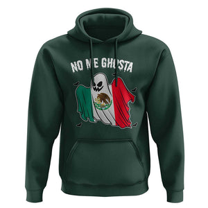 Mexico Halloween Hoodie No Me Ghosta Mexican Ghost TS09 Dark Forest Green Print Your Wear
