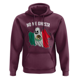 Mexico Halloween Hoodie No Me Ghosta Mexican Ghost TS09 Maroon Print Your Wear