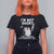 I'm Not Short I'm Penguin Size Angry But Cute T Shirt For Women TS09 Black Printyourwear