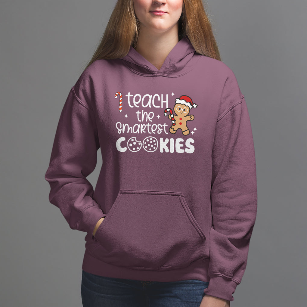 I Teach The Smartest Little Cookies Christmas Best Teacher Hoodie TS09 Printyourwear