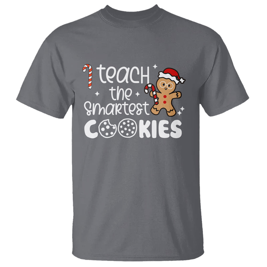 I Teach The Smartest Little Cookies Christmas Best Teacher T Shirt TS09 Printyourwear
