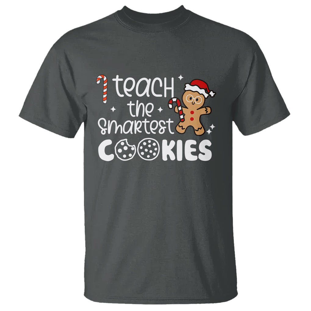 I Teach The Smartest Little Cookies Christmas Best Teacher T Shirt TS09 Printyourwear