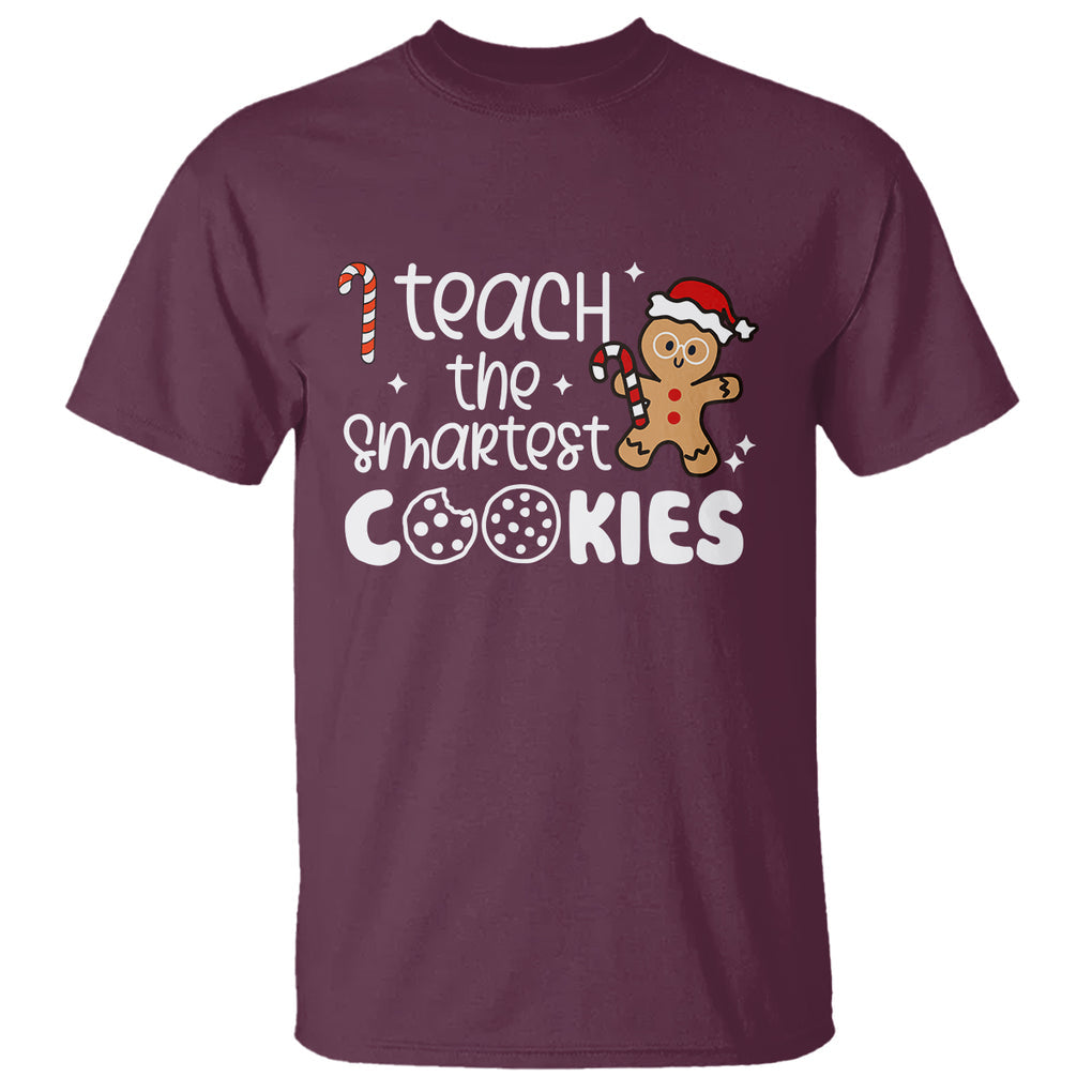 I Teach The Smartest Little Cookies Christmas Best Teacher T Shirt TS09 Printyourwear