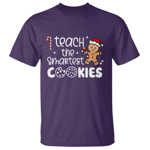 I Teach The Smartest Little Cookies Christmas Best Teacher T Shirt TS09 Printyourwear