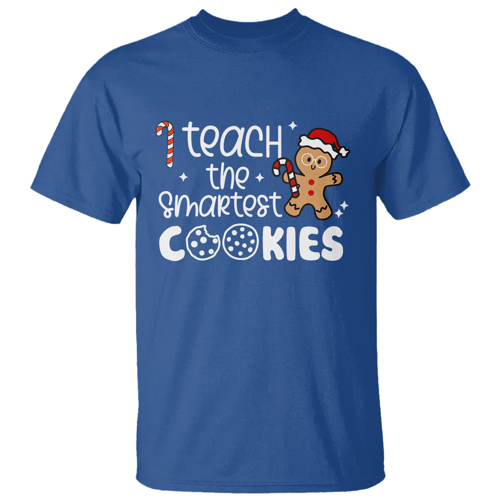 I Teach The Smartest Little Cookies Christmas Best Teacher T Shirt TS09 Printyourwear