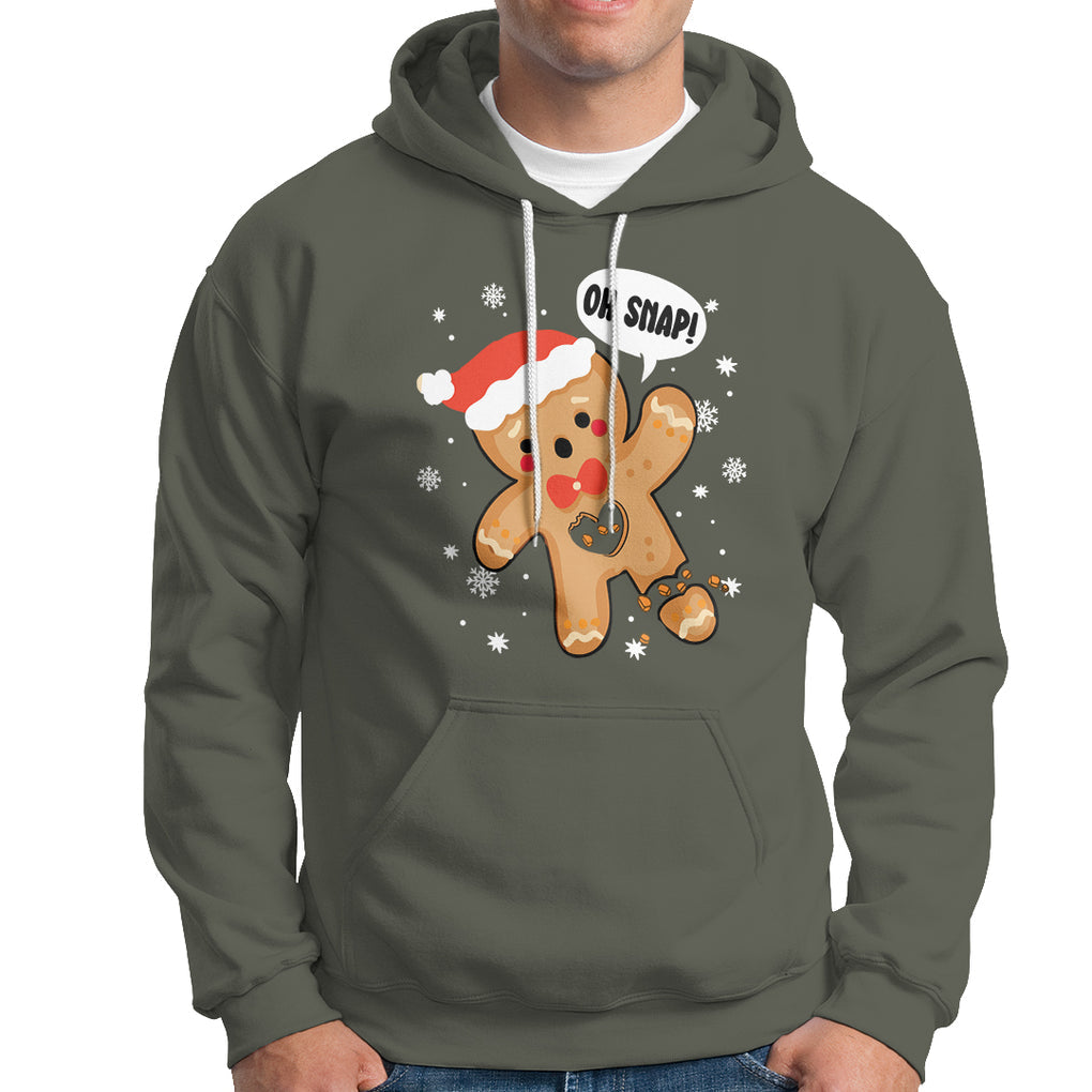Op Snap Gingerbread Broken Heart Single Christmas Hoodie TS09 Printyourwear