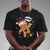 Op Snap Gingerbread Broken Heart Single Christmas T Shirt TS09 Dark Heather Printyourwear