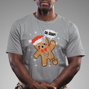 Op Snap Gingerbread Broken Heart Single Christmas T Shirt TS09 Printyourwear