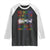 Funny Christmas LGBT Raglan Shirt Ho Ho Ho Homosexual TS09 Black White Print Your Wear